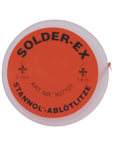 Stannol 907101 Solder-Ex 2.0mm 1.6m 