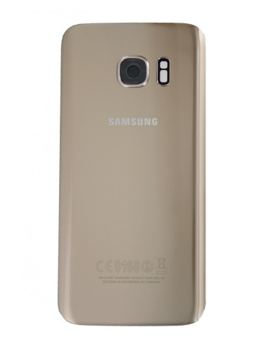 SAMSUNG G930F GALAXY S7 BATTERY COVER, GOLD, GH82-11384C