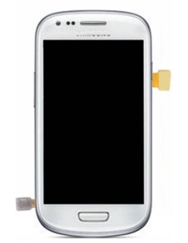SAMSUNG GALAXY S3 MINI I8190 LCD DISPLAY + TOUCHSCREEN + FRAME, WHITE, GH97-14204A