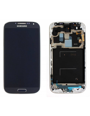 Samsung Galaxy S4 (I9505) LCD un skārienekrāna remontkomplekts, melns, GH97-14655B