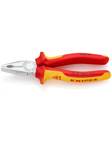 Combination Pliers, 1000V, 180мм, KNIPEX 03 06 180