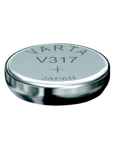 VARTA Silver Oxide Battery V317 (SR62, D317, SR516SW, SB-AR) 1.55V 12.5mAh
