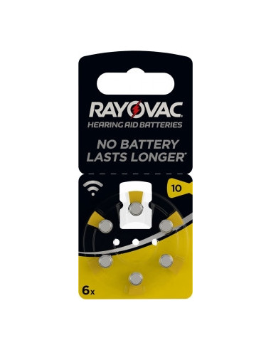 Varta / Rayovac ACOUSTIC SPECIAL Cinka baterija V10 ( HA10, PR70 ) 1.4V 6gab