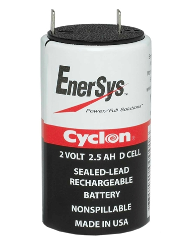 Akumulators 2V 2.5Ah (svina-skābes), Cyclon 0810-0004