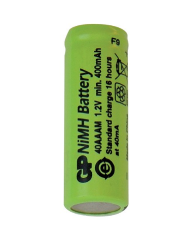 Rechargeable battery GP 2/3AAA 1.2V 400mAh Ni-Mh 10.2x29.2mm
