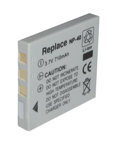 FUJI NP-40 Replacement Battery 3.6V 710mAh Li-Ion, alternative, DIGCA36010