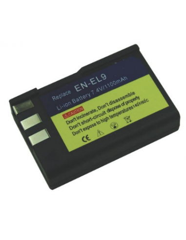 NIKON EN-EL9 Replacement Battery 7.4V 1100mAh Li-ion, alternative, DIGCA74019