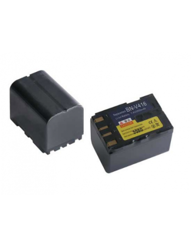 JVC BN-V416 Replacement Battery 7.4V 2300mAh Li-Ion, CAMCA72006 alternative
