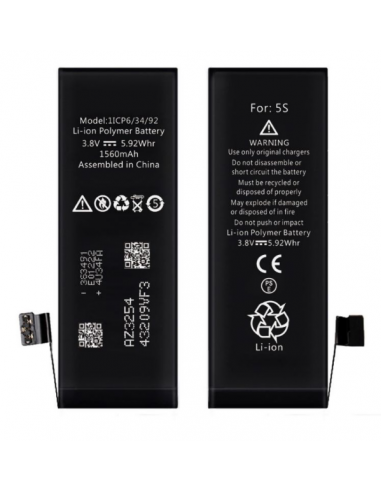iPhone 5S & 5C Replacement Battery 3.8V 1560mAh, alternative