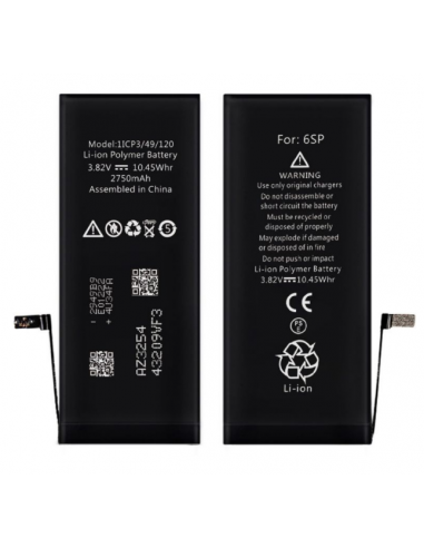 iPhone 6S Plus replacement battery 3.82V 2750mAh, alternative