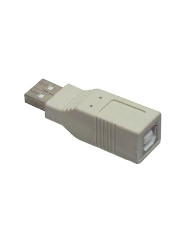 Adapter USB A plug - USB B socket