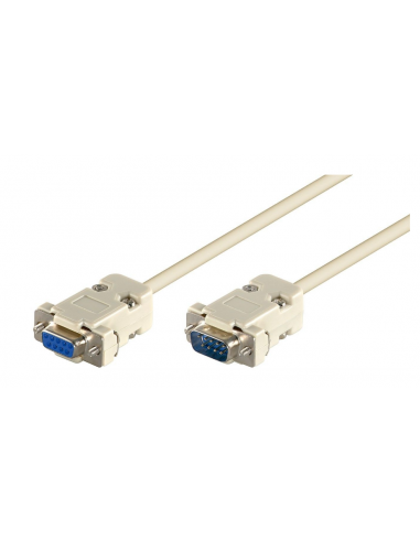 Cable D-SUB 9-pin male - D-SUB 9-pin female 1.8m RS232
