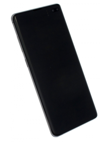 SAMSUNG GALAXY S10+ G975 LCD displejs ar skārienekrānu, melns, GH82-18849A