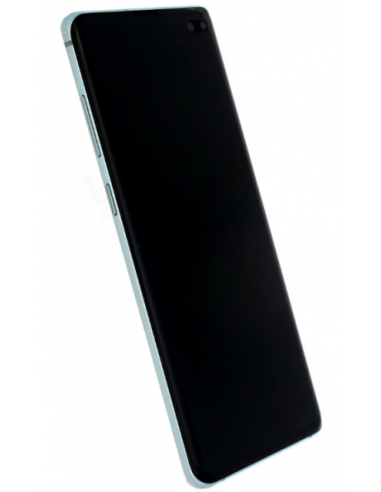 SAMSUNG GALAXY S10+ G975 LCD displejs ar skārienekrānu, zaļš, GH82-18849E