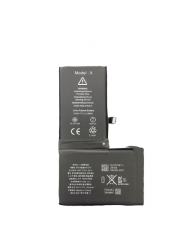 iPhone X replacement battery 3.8V 2716mAh, alternative