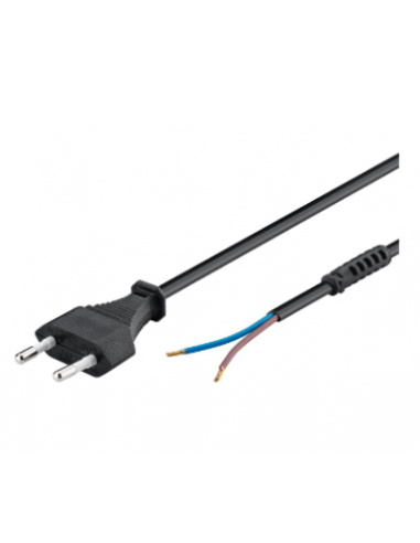 Euro Power Cable for Assembly 1.5 m, black