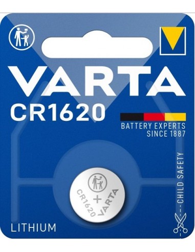 VARTA CR1620 Lithium Battery  3V 70mAh, 6620101401