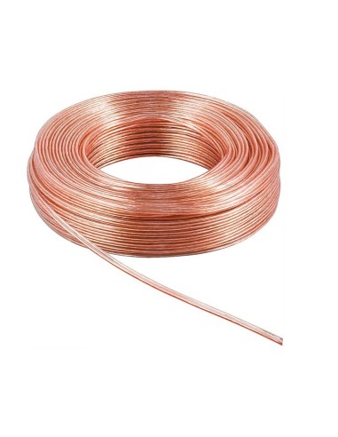Loudspeaker cable 2x0.75mm² (CCA, copper/aluminium) 100m